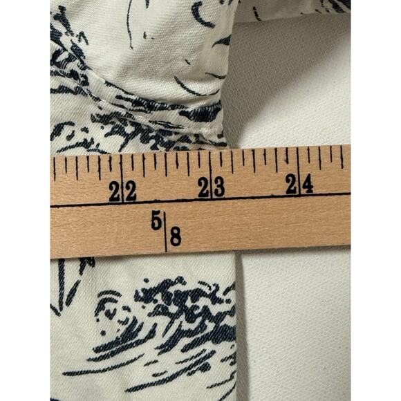 GAP Men’s Large Tropical Print Button Down Shirt Cotton Casual Resort - Picture 6 of 7